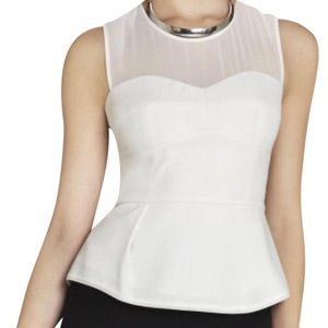 NWT BCBG MAX AZRIA GARDENIA NOEMI BUSTIER TOP